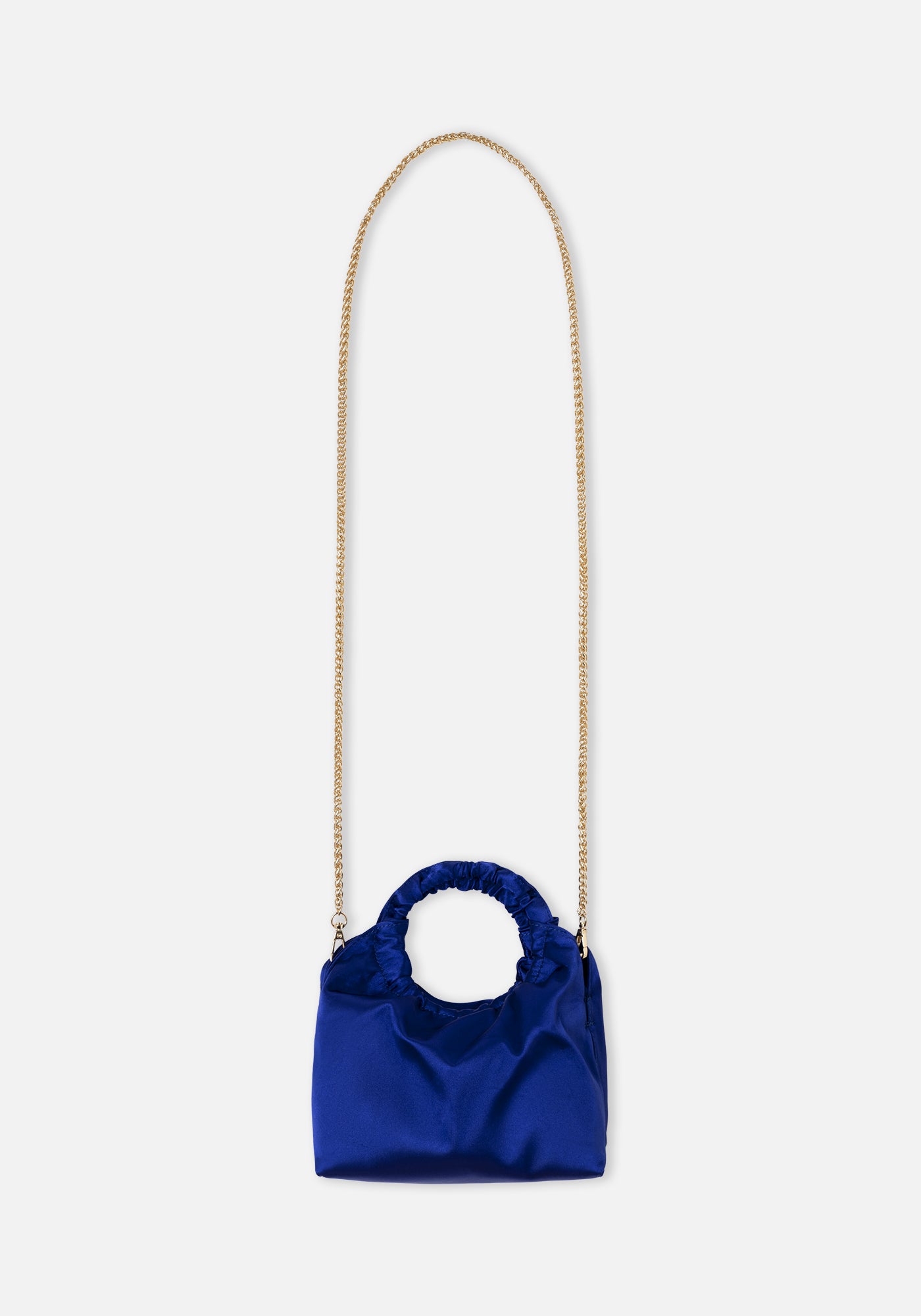 Sac en Satin Bleu