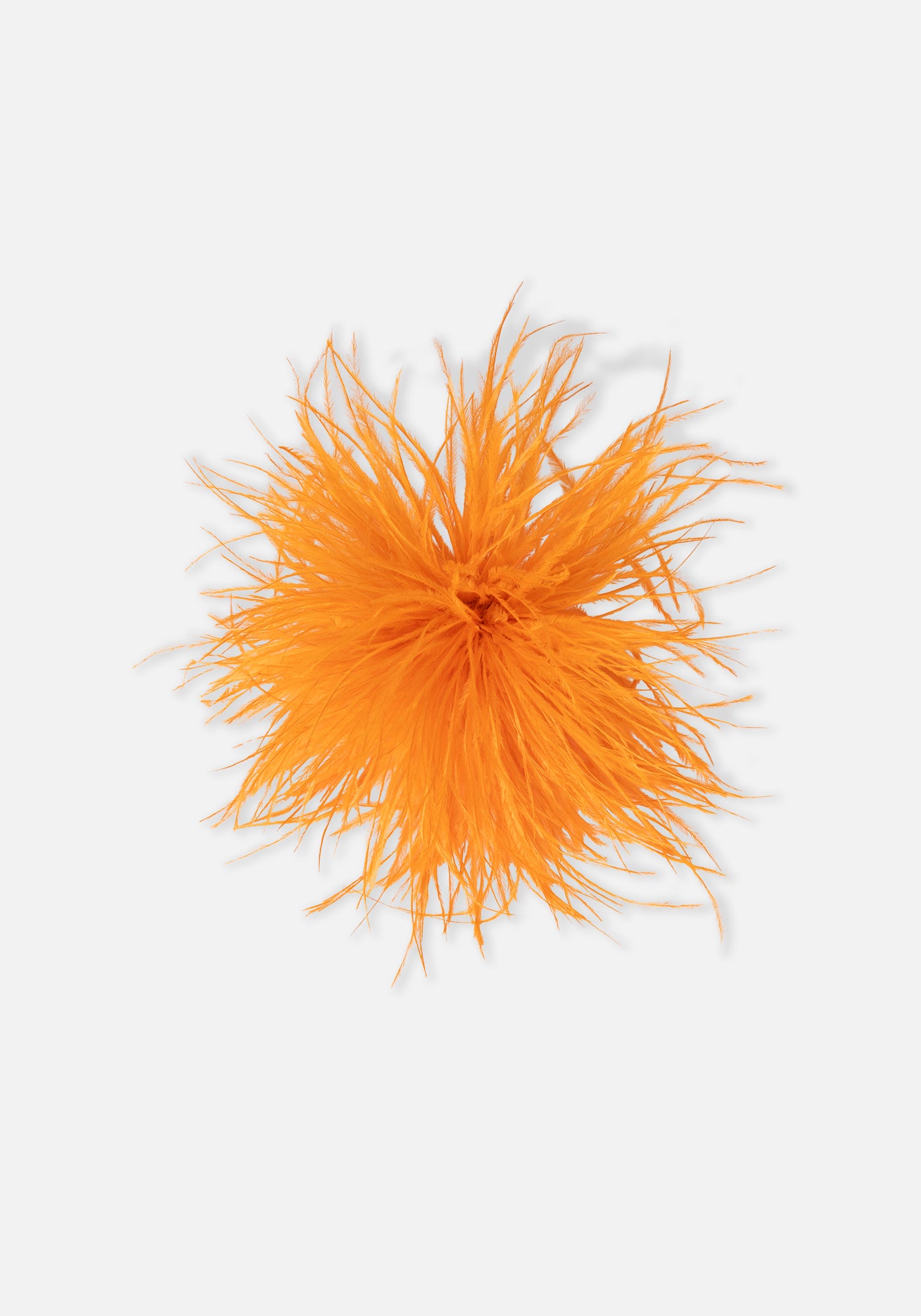 Broche Pompón Orange