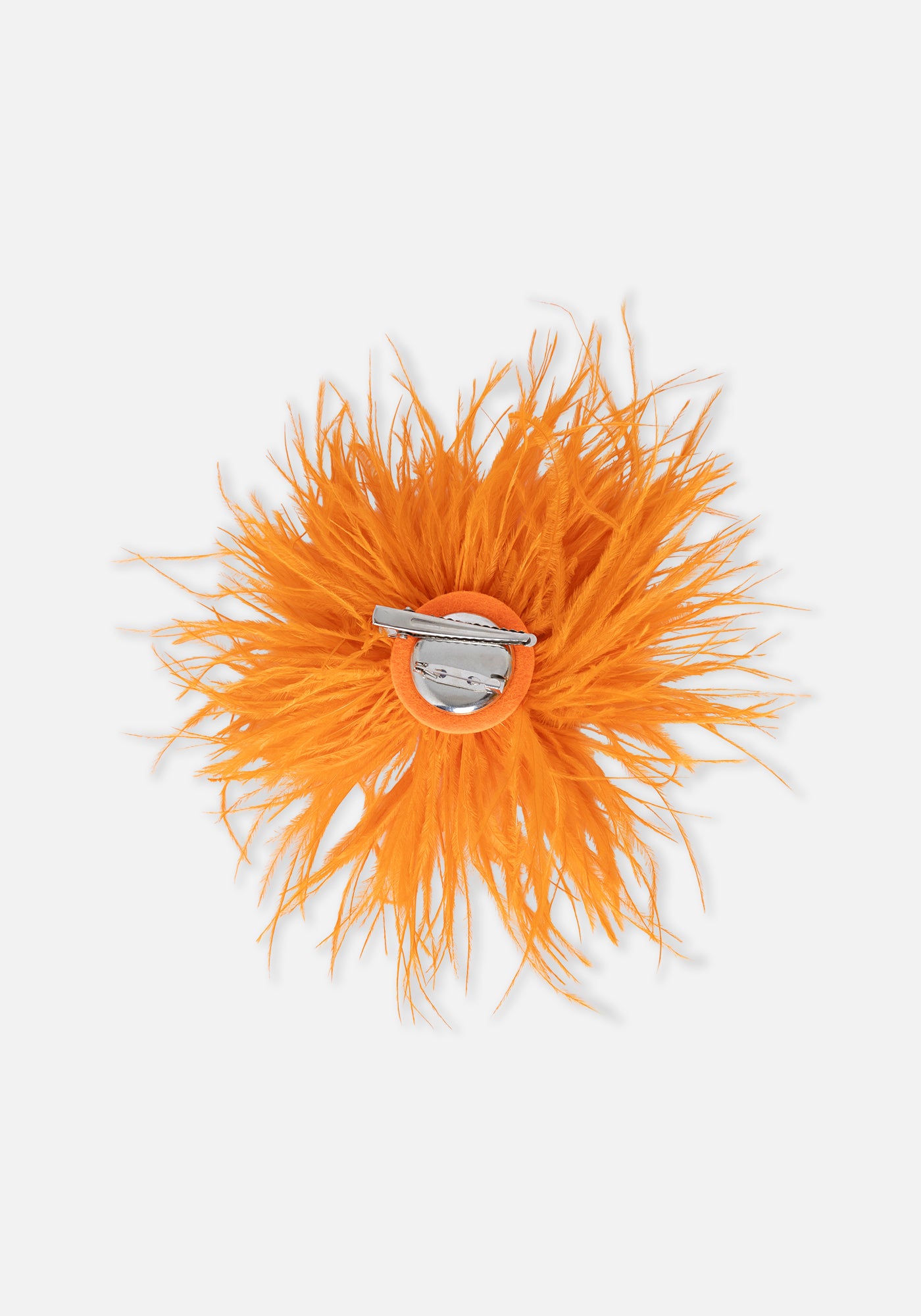 Broche Pompón Orange