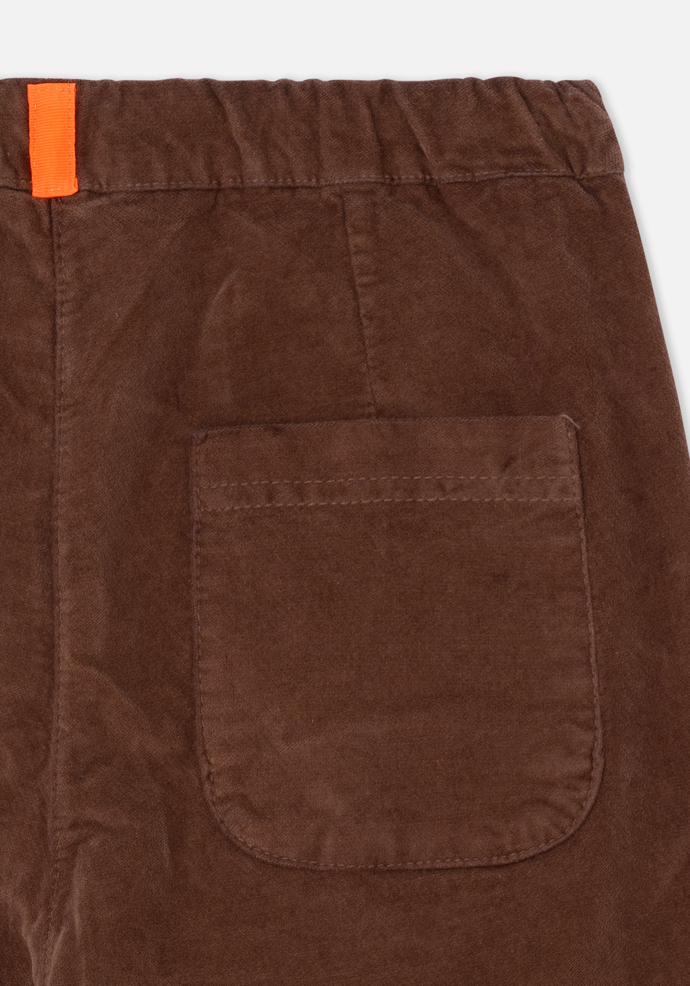 Pantalon Flow Velours Chocolat