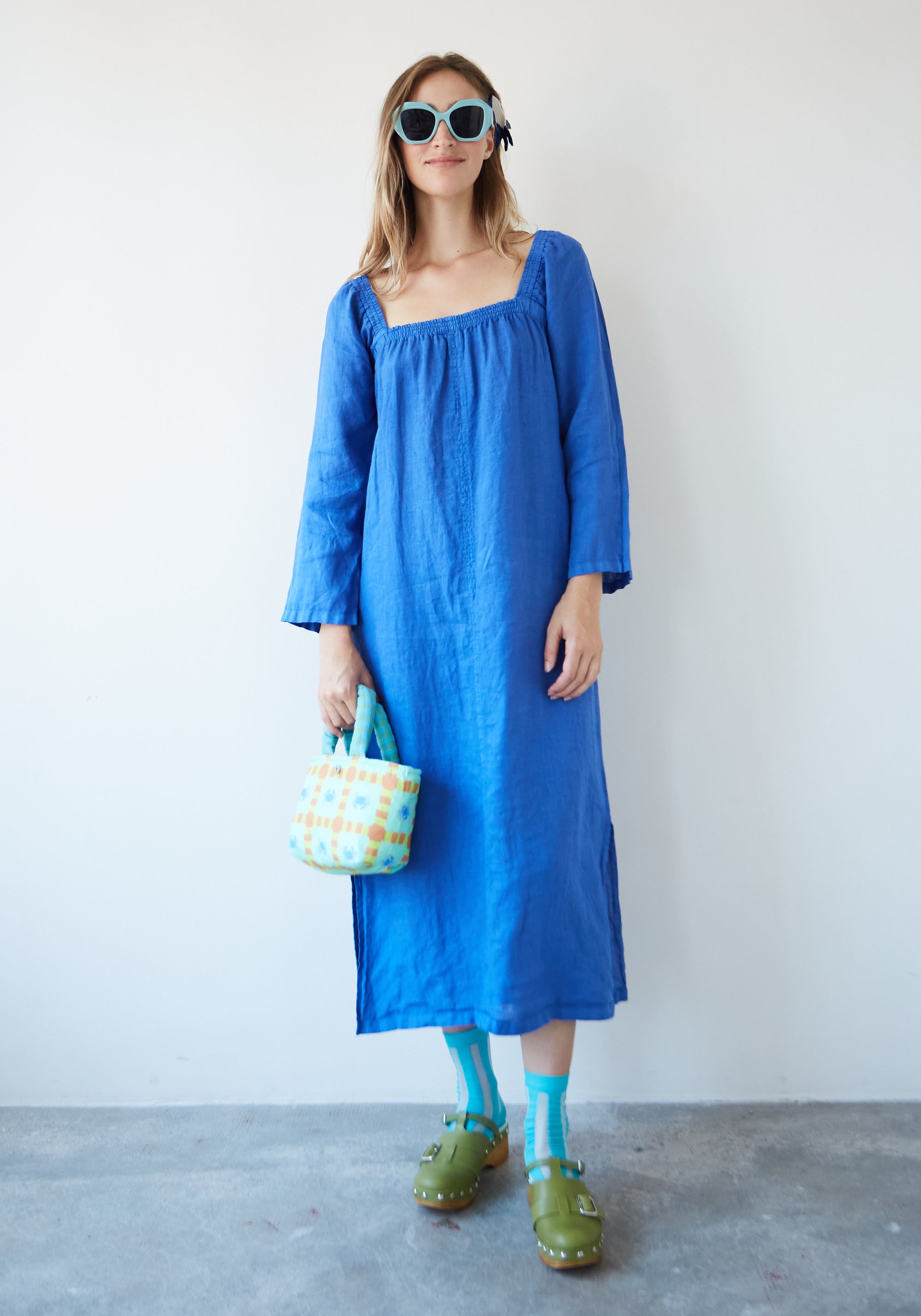 Robe Sorbete Lin Bleu