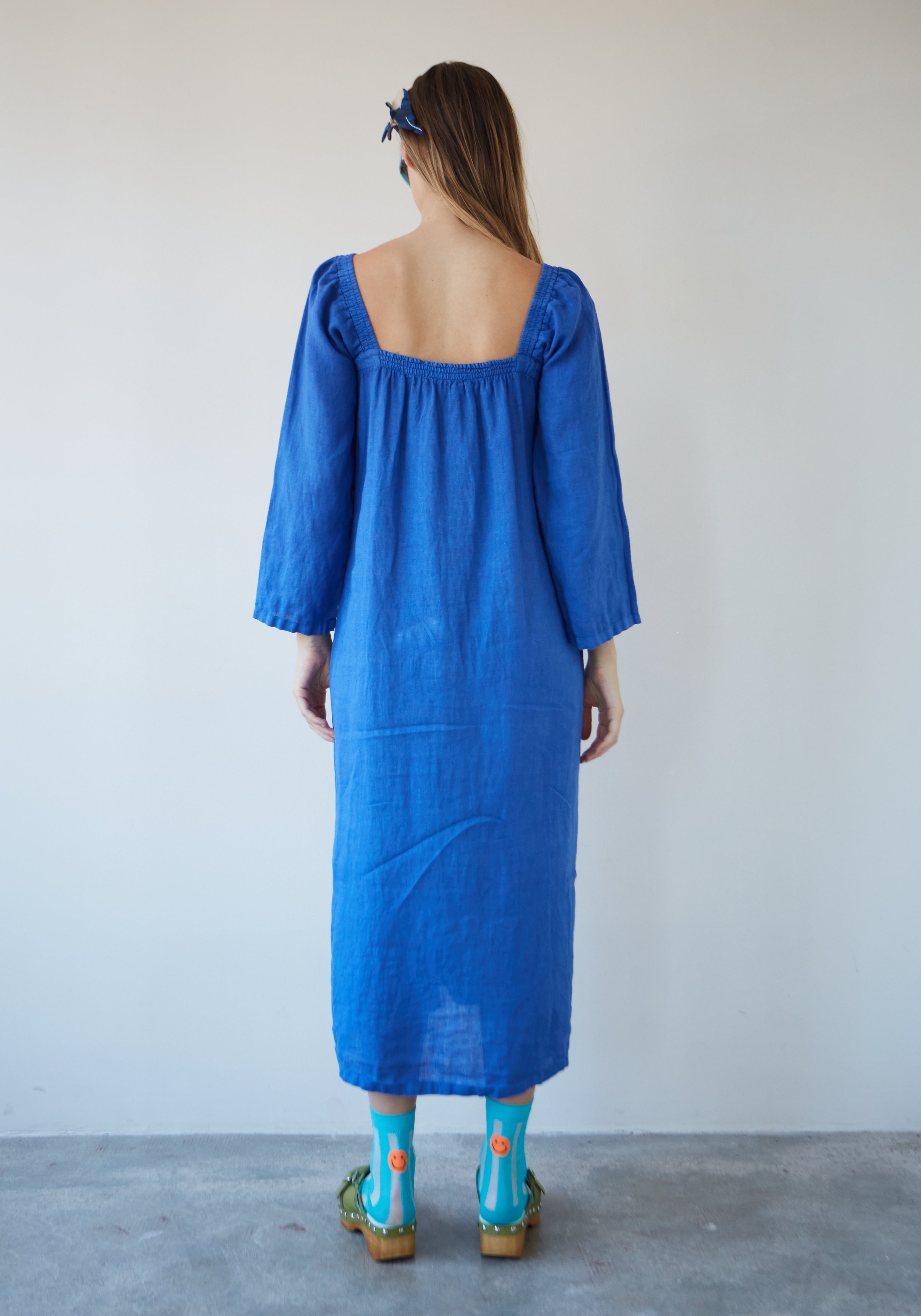 Robe Sorbete Lin Bleu