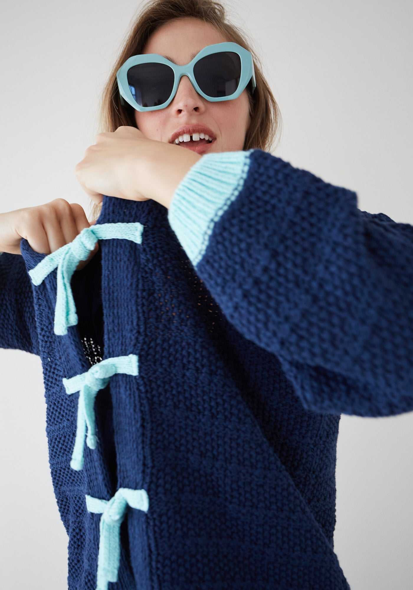 Cardigan Tramontana Bleu Marine