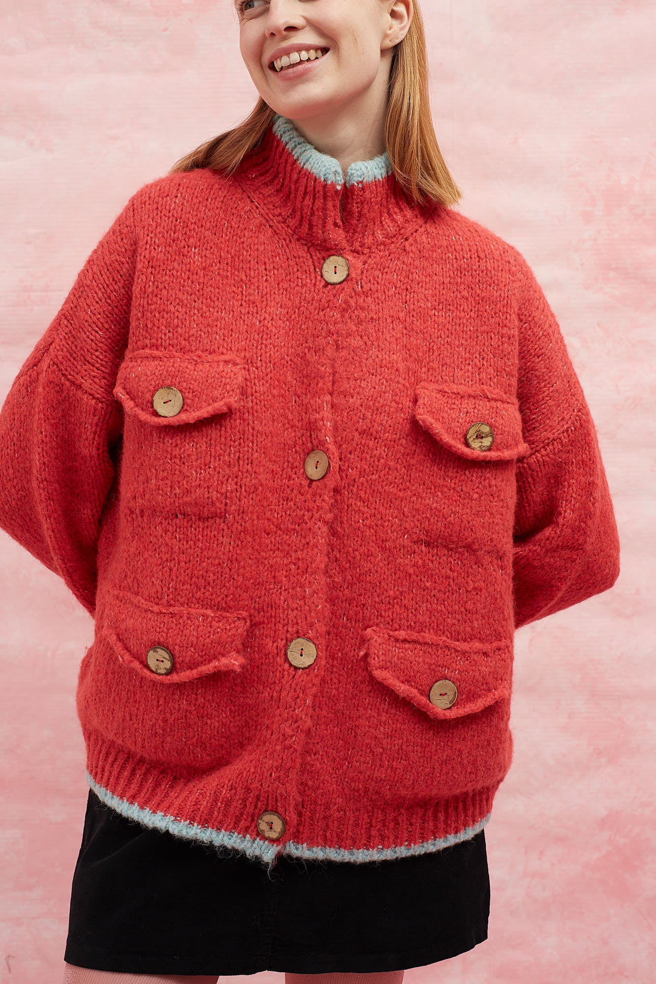 Cardigan Boom-Boom Rouge