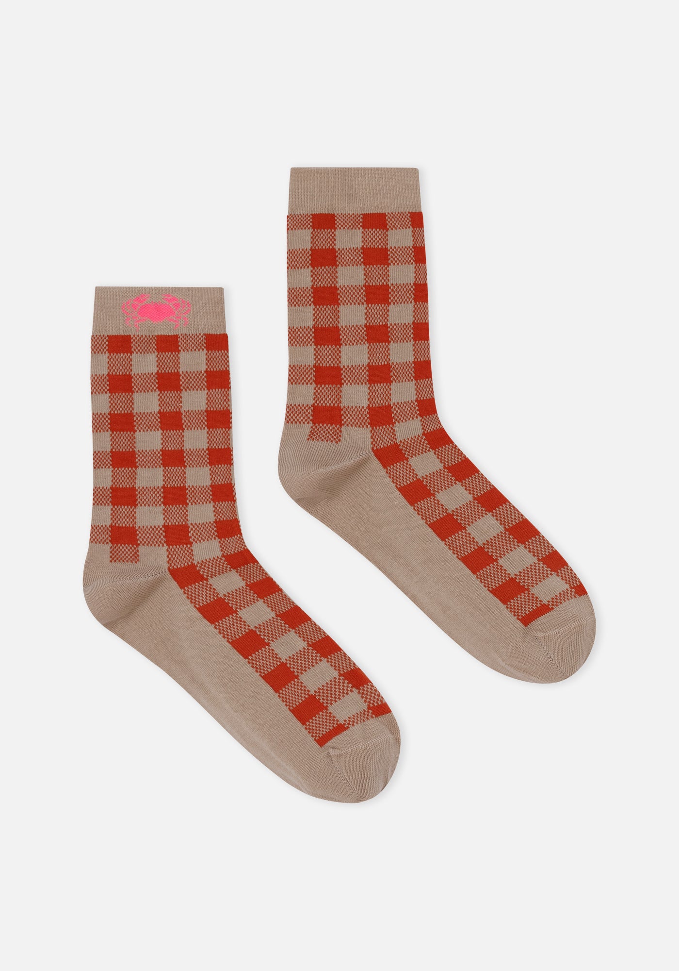 Chaussettes Picnic Rouge