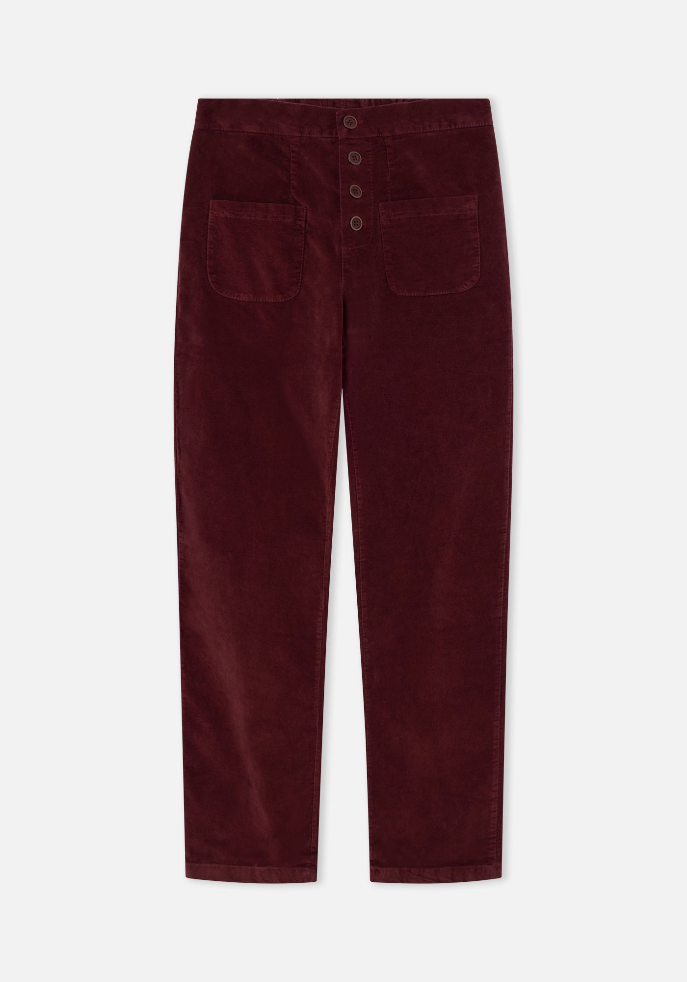 Pantalon Velours Vin