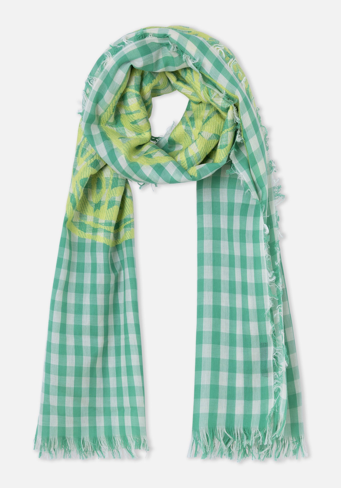 Foulard Papillon Vert