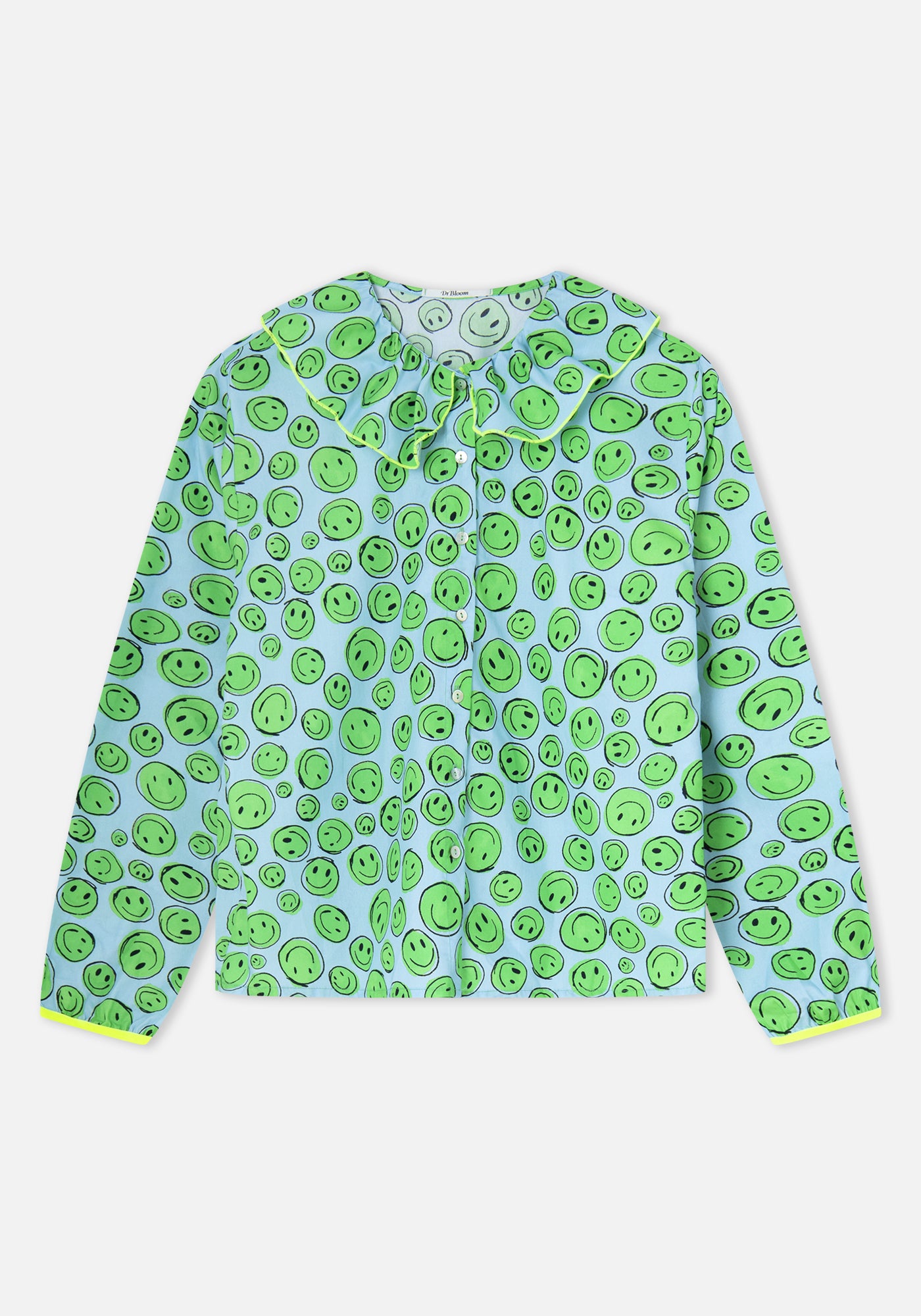 Chemise Smiley Verte