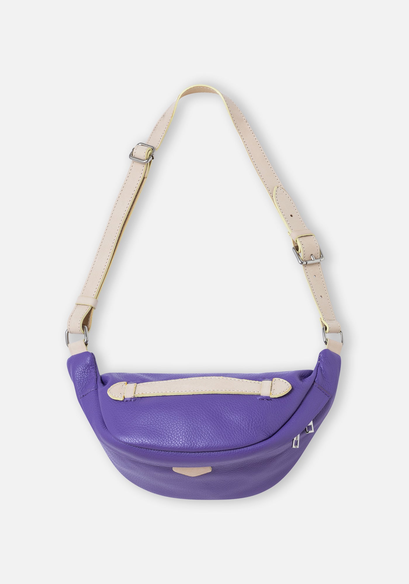 Sac Banane en Cuir Lilas