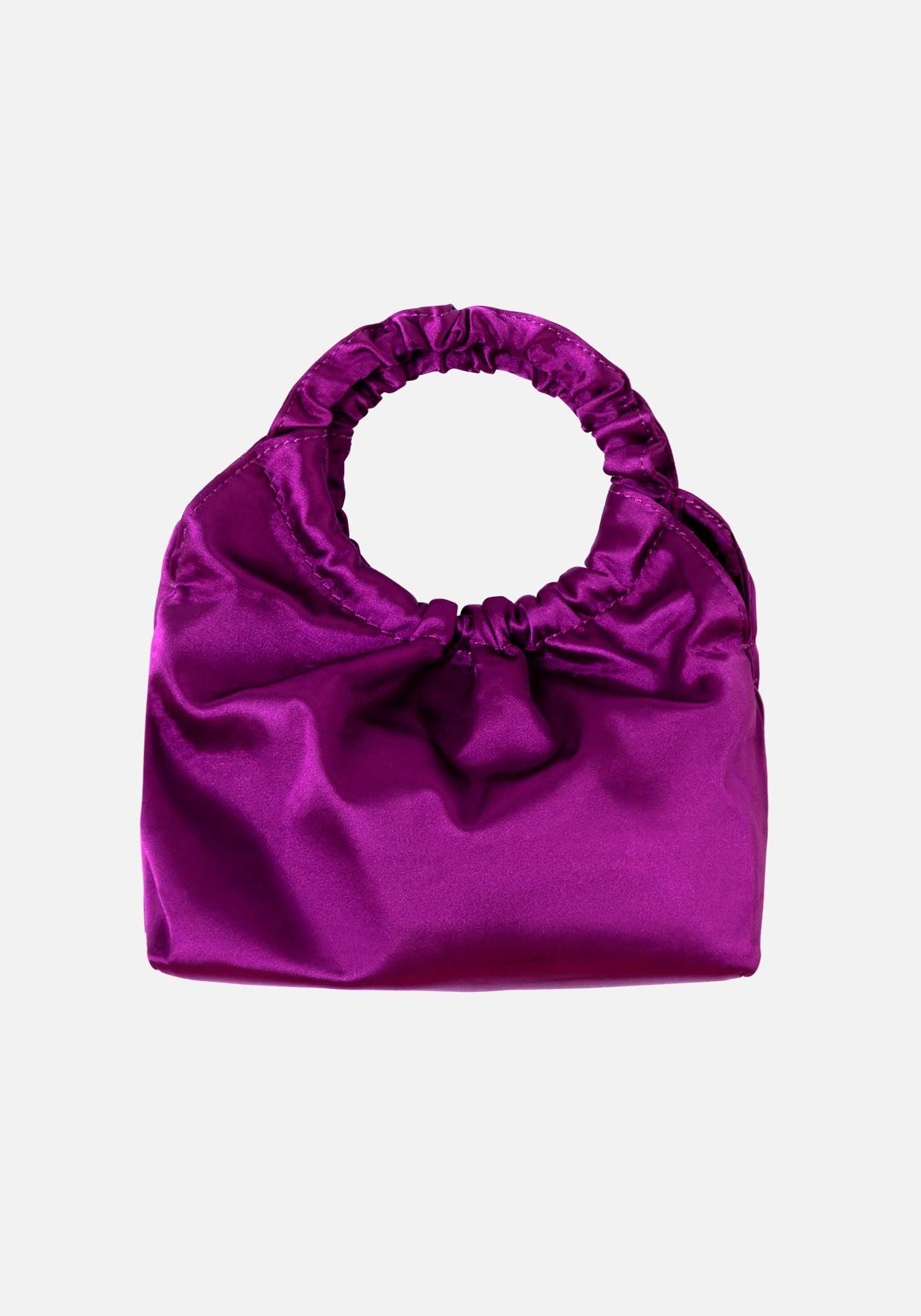 Sac en Satin Fuchsia